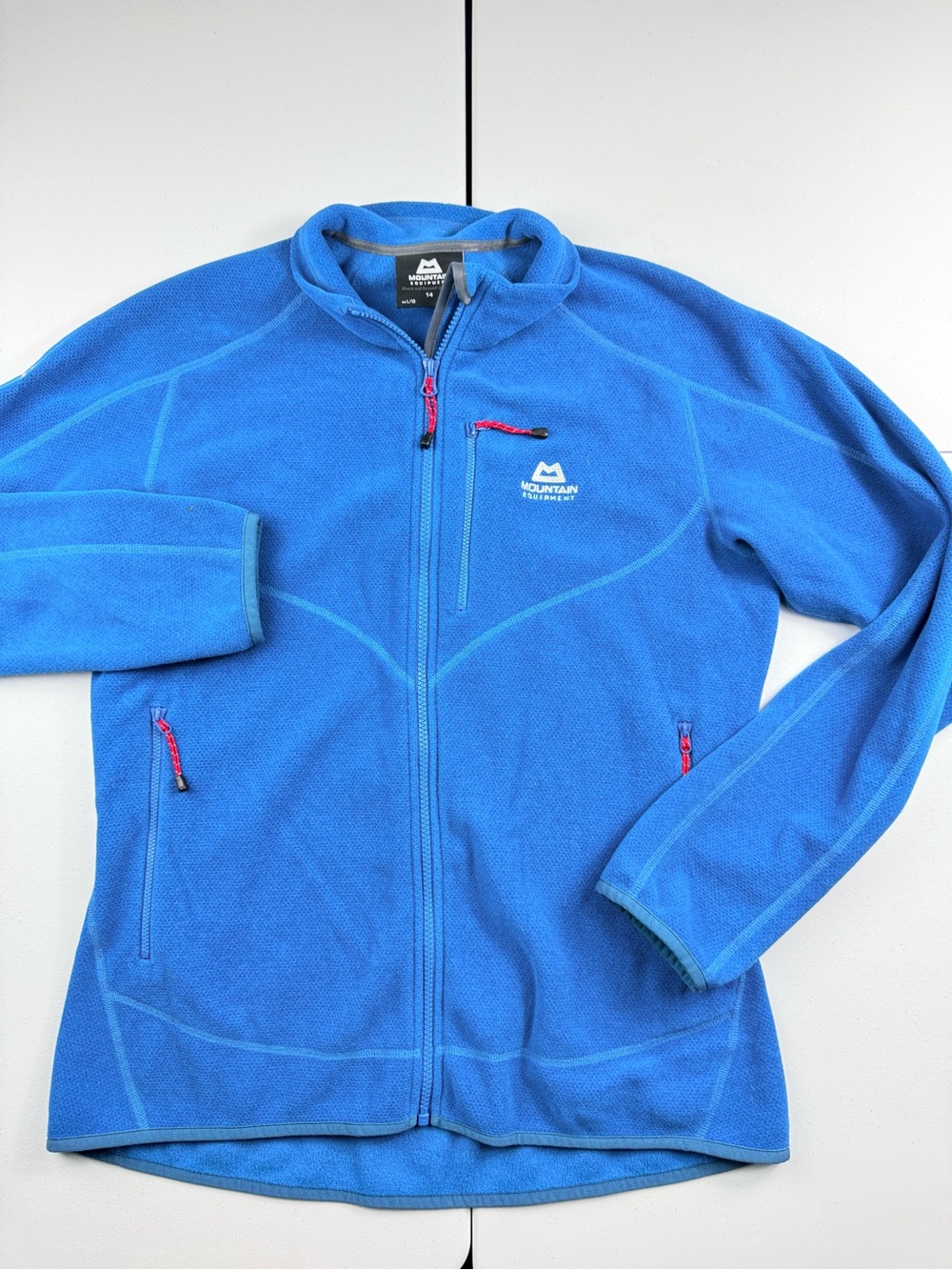 Mountain Equipment women’s Blue Full-Zip Fleece Jacket